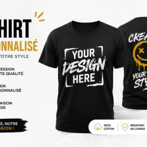 T-shirt Duskauraz – Print Personnalisé